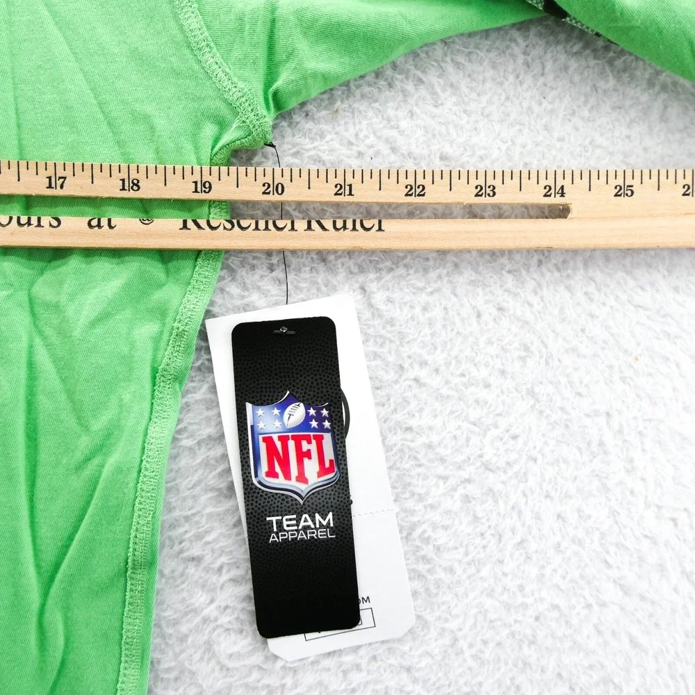 '47‎ Brand Shirt Womens Small New York Jets Green Long Sleeve NFL Team Apparel